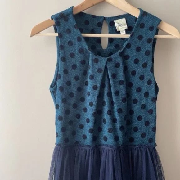 Anthropologie Polka Dot Tulle dress - Weston Wear Seasonger Dress - Picture 2 of 5